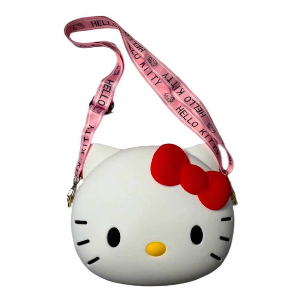 Hello Kitty 3D Silicone Shoulder/Crossbody Mini Purse